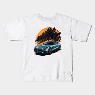 Mercedes AMG GT R Classic Car Kids T-Shirt